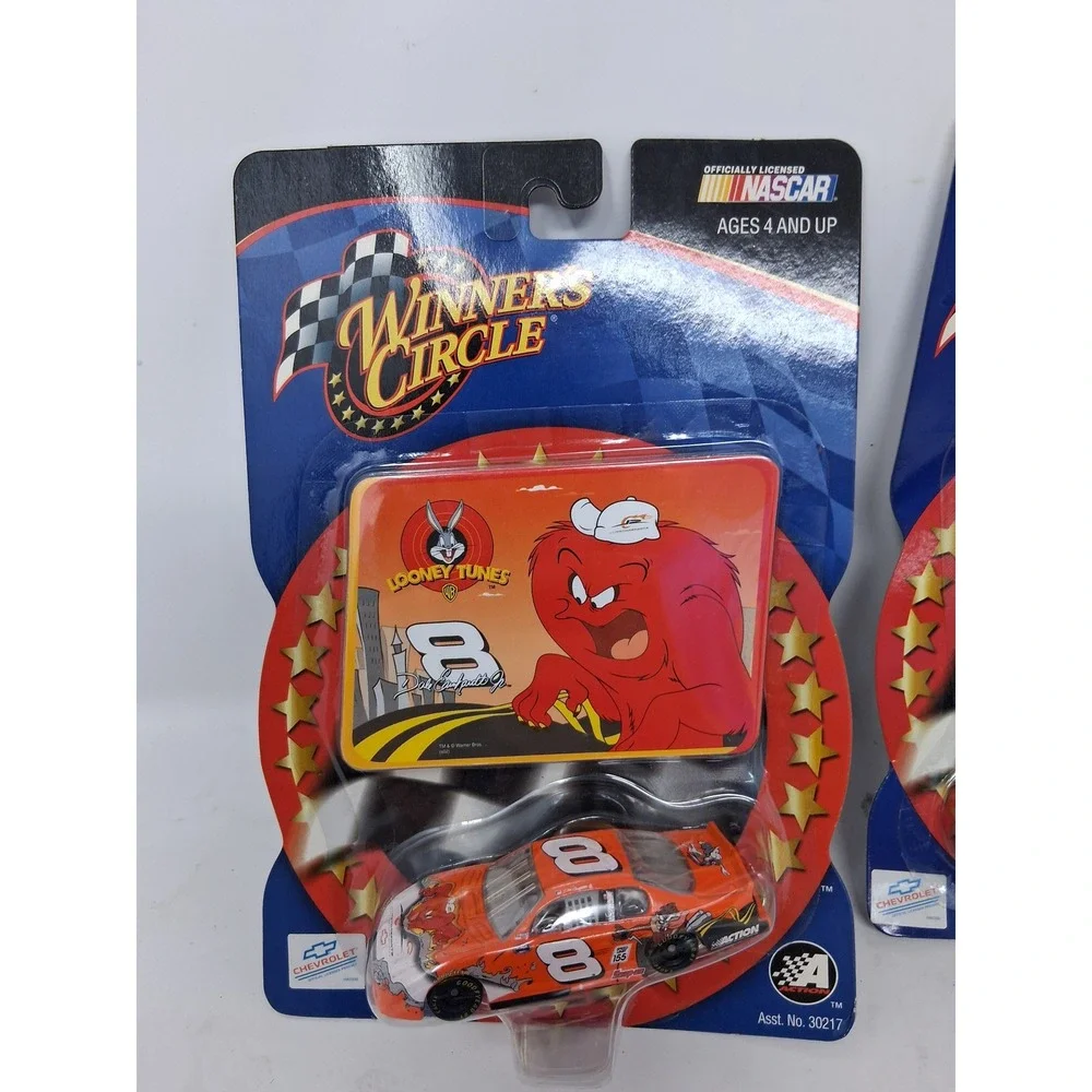 NASCAR Winners Circle Dale Earnhardt Jr Sr 1/64 Diecast 5Car Lot  Hood Series. N